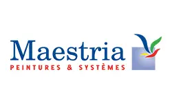 Logo Maestria Peintures & Systèmes partenaire de nl-renovation à Toulouse
